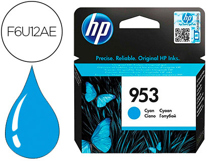 INK-JET HP JET 953 OFFICEJET PRO 8210 / 8710 / 8725 / 7730 630 PAGINAS CIAN