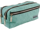 [PX06] BOLSO ESCOLAR LIDERPAPEL PORTATODO RECTANGULAR 3 BOLSILLOS CELESTE 210X80X85 MM
