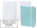 [237984Q] LIBRETA QUO VADIS LIFE JOURNAL INFINITE DOTS PUNTOS 15X21 CM 224 HOJAS TAPA SIMILPIEL VERDE