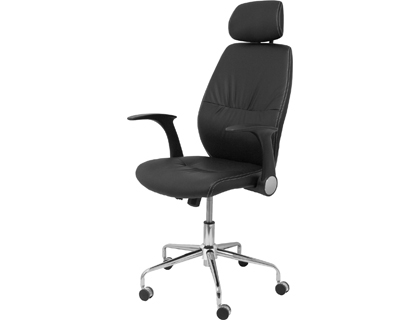 SILLA DIRECCION PYC BRAZOS RETRACTILES CON CABECERO REGULABLE EN ALTURA