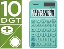 [SL-310UC-GN] CALCULADORA CASIO SL-310UC-GN BOLSILLO 10 DIGITOS TAX +/- TECLA COLOR VERDE