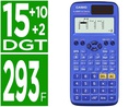 [FX-85SPCW-BU-W-ET] CALCULADORA CASIO FX-85SP CW IBERIA SOLAR CIENTIFICA +300 FUNCIONES 9 MEMORIAS 15+10+2 DIGITOS 16 MB FLASH CON TAPA