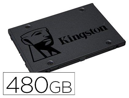 DISCO DURO SSD KINGSTON 2,5\&quot; INTERNO SA400S37 480 GB