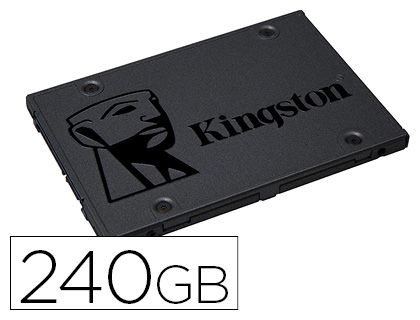 DISCO DURO SSD KINGSTON 2,5\&quot; INTERNO SA400S37 240 GB
