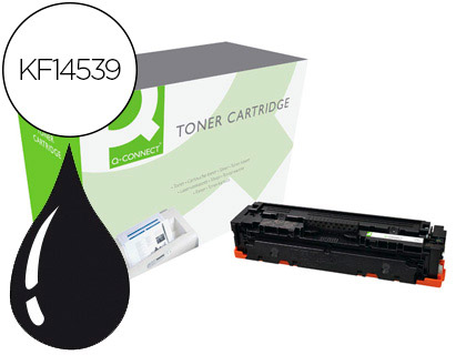 TONER Q-CONNECT COMPATIBLE HP CF410A PARA COLOR LASERJET PRO M377 / M452 / MFP M477 NEGRO 2300 PAG
