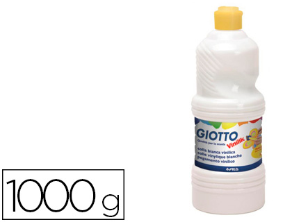 PEGAMENTO COLA BLANCA GIOTTO VINILIK BOTE DE 1000 GR