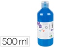 [DD02] PINTURA DEDOS LIDERPAPEL BOTELLA DE 500 ML AZUL