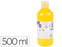 [DD01] PINTURA DEDOS LIDERPAPEL BOTELLA DE 500 ML AMARILLO