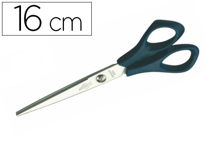 TIJERA OFICINA FAIBO ACERO INOXIDABLE 16 CM EMPUÑADURA ERGONOMICA