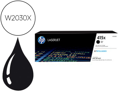 TONER HP 415X LASER COLOR M454 / MFP M479 NEGRO 7500 PAGINAS