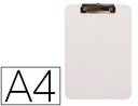 [KF11245] PORTANOTAS Q-CONNECT PLASTICO DIN A4 BLANCO 2,5MM