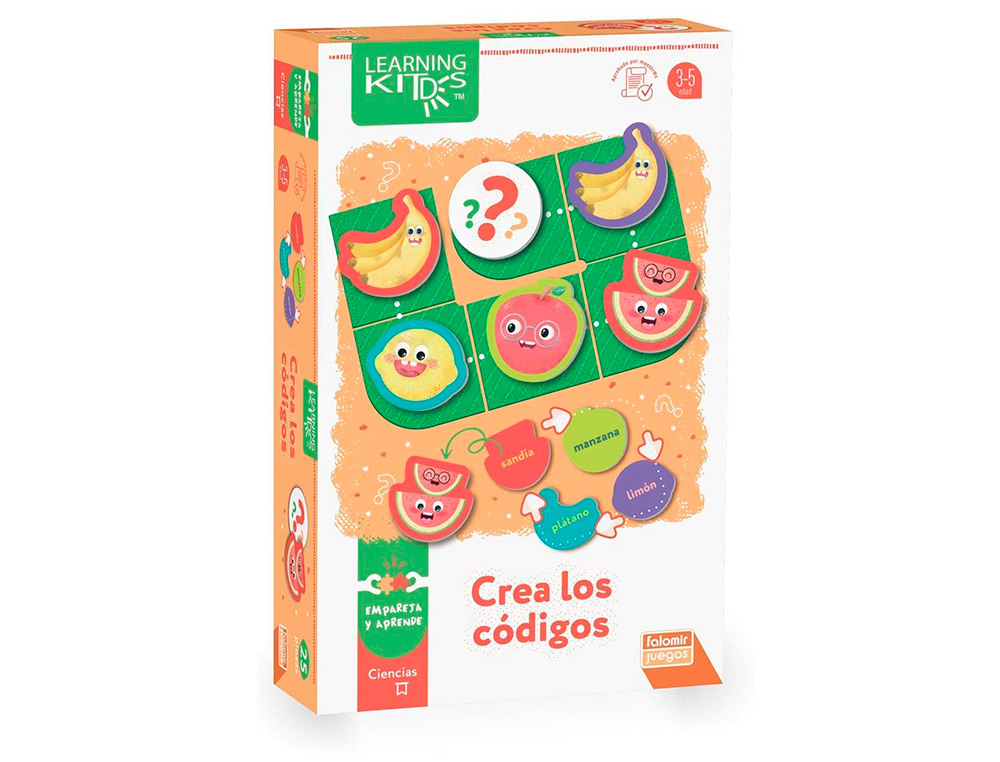 JUEGO EDUCATIVO FALOMIR CREA LOS CODIGOS