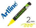 [EPD-4 YE] ROTULADOR ARTLINE PIZARRA EPD-4 COLOR AMARILLO FLUORESCENTE OPAQUE INK BOARD PUNTA REDONDA 2 MM