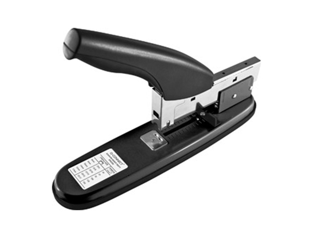 GRAPADORA Q-CONNECT KF02293 METALICA CAPACIDAD 150 HOJAS COLOR NEGRO