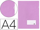 [BL27] CARPETA LIDERPAPEL DOSSIER A4 UÑERO LAVANDA OPACO