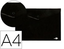 [DS69] CARPETA LIDERPAPEL DOSSIER BROCHE POLIPROPILENO DIN A4 NEGRO OPACO 50 HOJAS