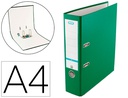 [100202157] ARCHIVADOR DE PALANCA ELBA TOP CARTON COMPACTO POLIPROPILENO CON RADO DIN A4 LOMO DE 80 MM VERDE