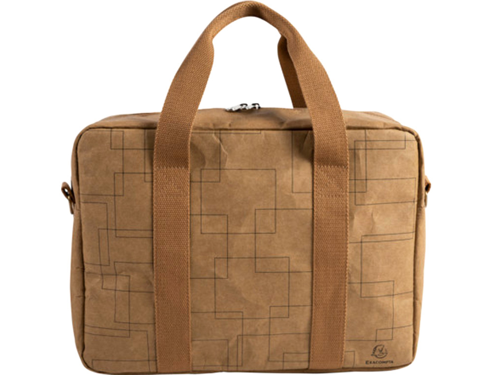 MALETIN PARA PORTATIL EXACOMPTA ETERNECO 14\&quot; CUERO IMITACION VEGETAL 325X90X420 MM