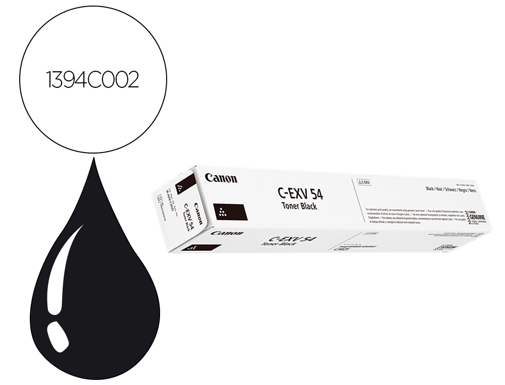 TONER CANON EXV54 IR C3025I NEGRO