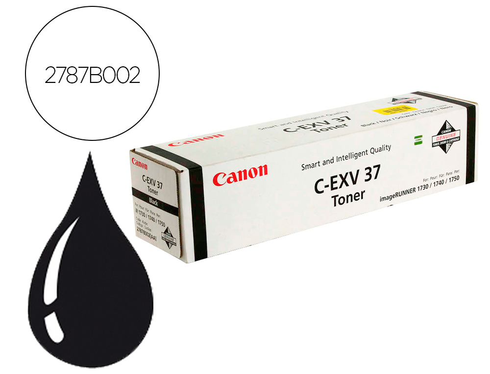 TONER CANON EXV37 IR1730 IR1740 IR1750 NEGRO