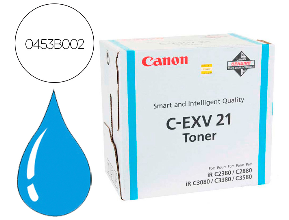 TONER CANON EXV21C IRC2380 IRC2880 CIAN