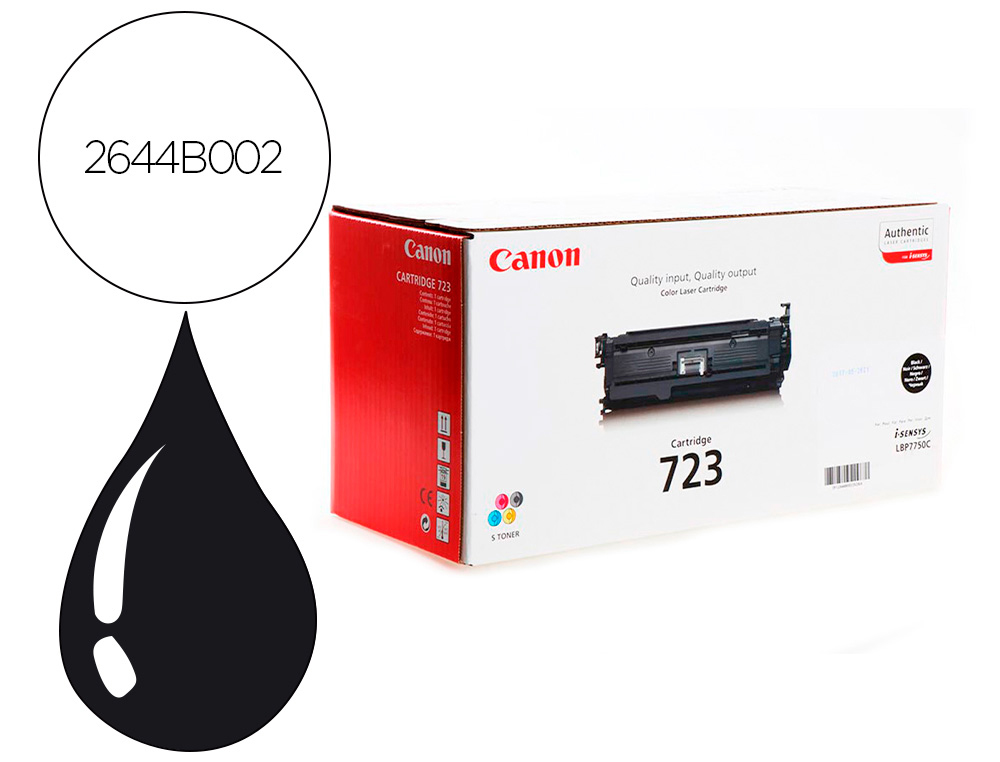 TONER CANON 723B LBP7750 NEGRO