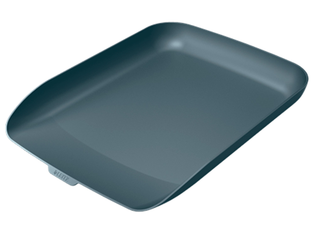 BANDEJA SOBREMESA PLASTICO LEITZ COSY GRIS 268X126X358 MM