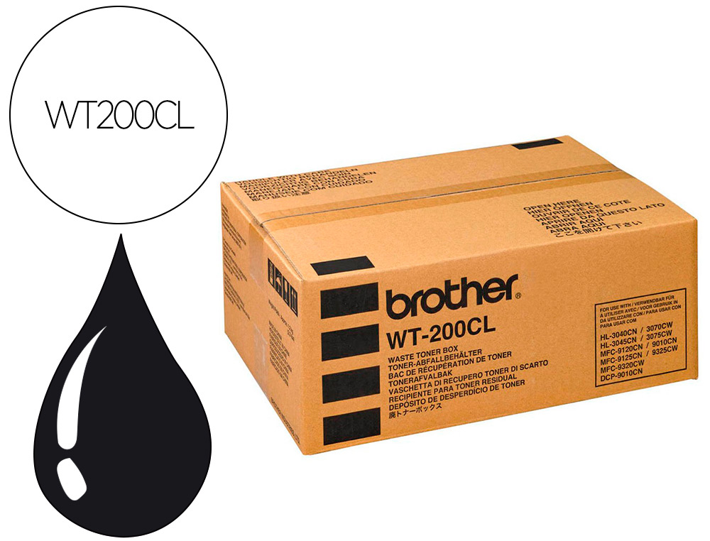 TONER BROTHER HL3040CN / 3070CW / MFC-9120CN / MFC-9320CN RECIPIENTE PARA TONER RESIDUAL