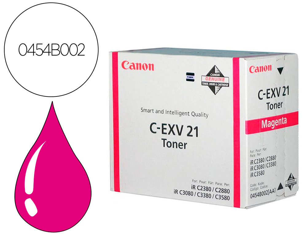 TONER CANON EXV21M IRC2380 IRC2880 MAGENTA