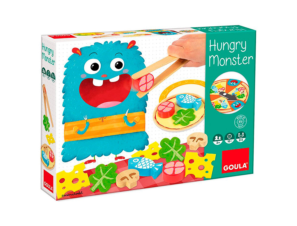 JUEGO GOULA DIDACTICO MONSTRUO HAMBRIENTO