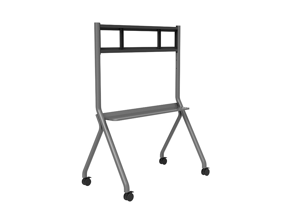 SOPORTE DE SUELO SYNETECH CON RUEDAS PARA PANTALLAS INTERACTIVAS MAXIMO 86\&quot; PESO MAXIMO 100 KG