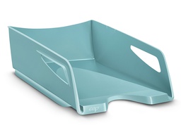 [1002200991] BANDEJA SOBREMESA CEP RIVIERA PLASTICO MAXI COLOR VERDE AGUA 387X265X115 MM