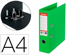 [627567] ARCHIVADOR DE PALANCA ESSELTE N 1 CO2 NEUTRAL DIN A4 CARTON FORRADO LOMO 75 MM VERDE VIVIDA