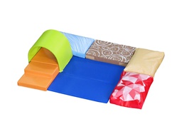 [226] CONJUNTO PSICOMOTROCIDAD 55 SUMO DIDACTIC MULTICOLOR 200X150X15 CM
