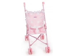 [60404] SILLA PEQUEÑA DE PASEO PARA MUÑECAS CARLOTA COLOR ROSA 550X270X410 MM