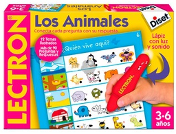 [63883] JUEGO DISET DIDACTICO LECTRON LAPIZ LOS ANIMALES