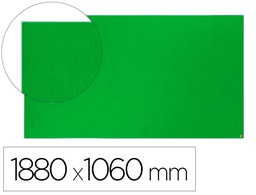 [1915428] TABLERO DE ANUNCIOS NOBO IMPRESSION PRO FIELTRO VERDE FORMATO PANORAMICO 85\" 1880X1060 MM