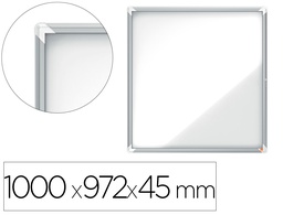 [1902581] VITRINA DE ANUNCIOS NOBO PREMIUM PLUS MAGNETICA DE EXTERIOR 12 X DIN A4 1000X972X45 MM