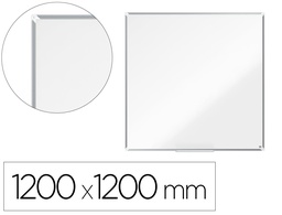 [1915169] PIZARRA BLANCA NOBO PREMIUM PLUS MELAMINA 1200X1200 MM