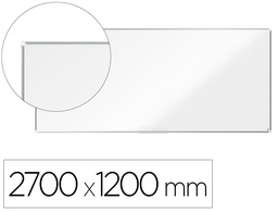 [1915164] PIZARRA BLANCA NOBO PREMIUM PLUS ACERO LACADO MAGNETICA 2700X1200 MM