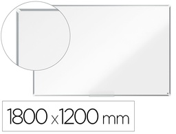 [1915161] PIZARRA BLANCA NOBO PREMIUM PLUS ACERO LACADO MAGNETICA 1800X1200 MM