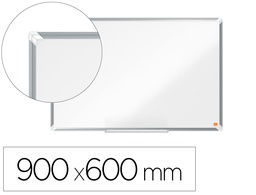 [1915155] PIZARRA BLANCA NOBO PREMIUM PLUS ACERO LACADO MAGNETICA 900X600 MM