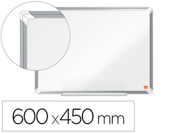 [1915154] PIZARRA BLANCA NOBO PREMIUM PLUS ACERO LACADO MAGNETICA 600X450 MM