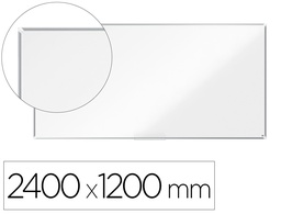 [1915151] PIZARRA BLANCA NOBO PREMIUM PLUS ACERO VITRIFICADO MAGNETICA 2400X1200 MM