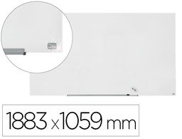 [1905178] PIZARRA BLANCA NOBO IMPRESSION PRO CRISTAL 85\" MAGNETICA 1883X1059 MM