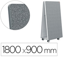 [1915569] SISTEMA MOVIL NOBO MOVE&amp;MEET 2 PIZARRA MAGNETICA DOBLE CARA Y 2 PIZARRAS BLANCAS /TABLERO DE ANUNCIOS 1800X900