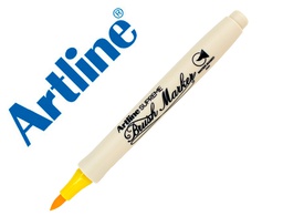 [EPFS F AM] ROTULADOR ARTLINE SUPREME BRUSH EPFS PINTURA BASE DE AGUA PUNTA TIPO PINCEL TRAZO FINO AMARILLO