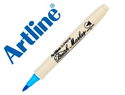 [EPFS F AC] ROTULADOR ARTLINE SUPREME BRUSH EPFS PINTURA BASE DE AGUA PUNTA TIPO PINCEL TRAZO FINO AZUL CLARO