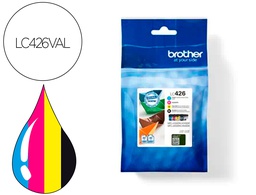 [LC426VAL] INK-JET BROTHER LC426VAL MFCJ4340DW / 4540DW / 4540DWXL PACK 4 COLORES 3000 PAGINAS NEGRO Y 1500 PAGINAS