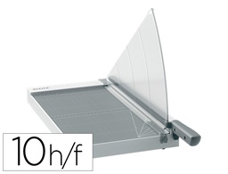 [90200000] CIZALLA DE PALANCA LEITZ PRECISION HOME OFFICE A3 BASE PLASTICO LONGITUD CORTE 457 MM CAPACIDAD DE CORTE 10